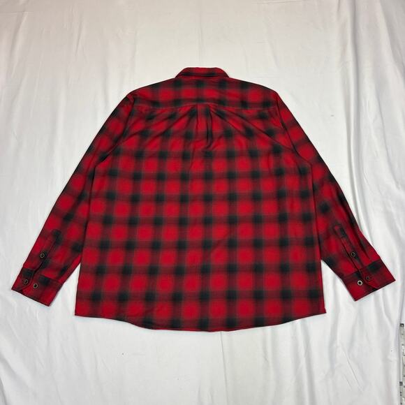 Dixxon Flannel Shirt Men's 2X Fireside Black Rifle Coffee Company Plaid Workwear - Picture 3 of 10